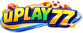 Logo uplay77 berwarna neon
